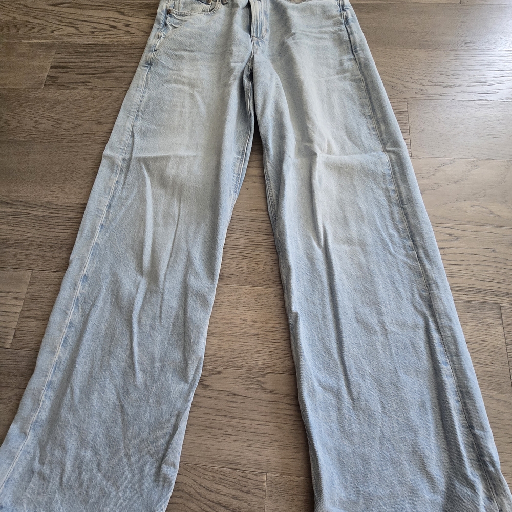American Eagle Outfitters Light Blue Flare Jeans